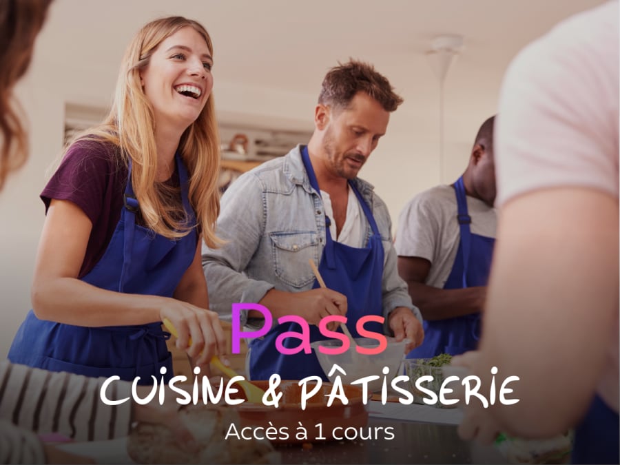 Pass Cuisine & Pâtisserie | +200 cours en France