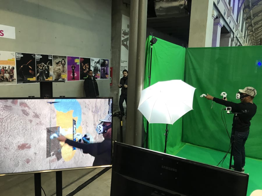 Animation Street Art en Réalité Virtuelle - Funbooker