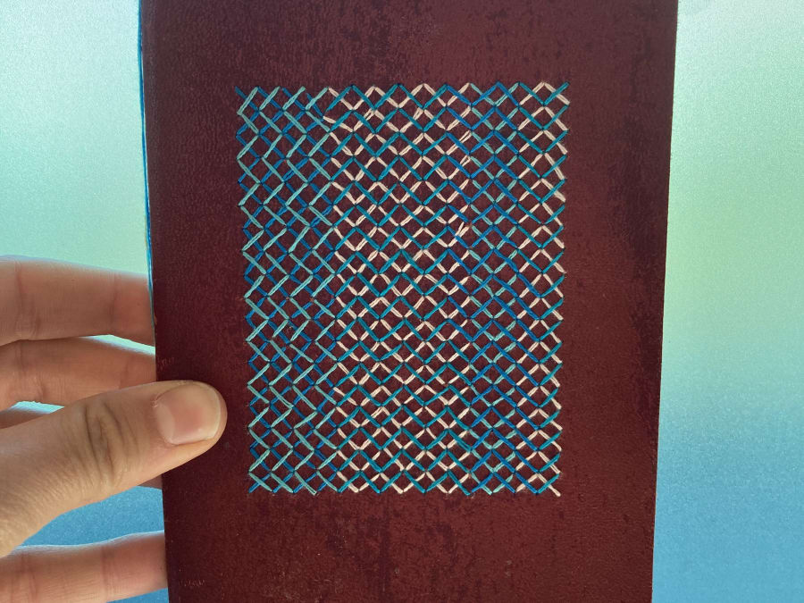 Creación de un cuaderno de bordado en Saint Nectaire (63)