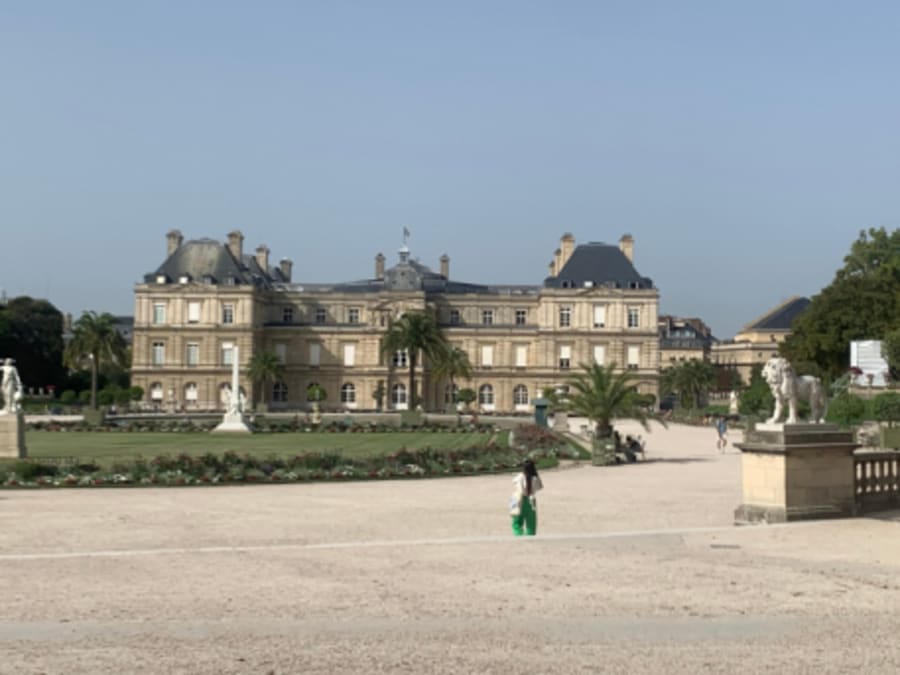 Visita privada al Jardín de Luxemburgo en París
