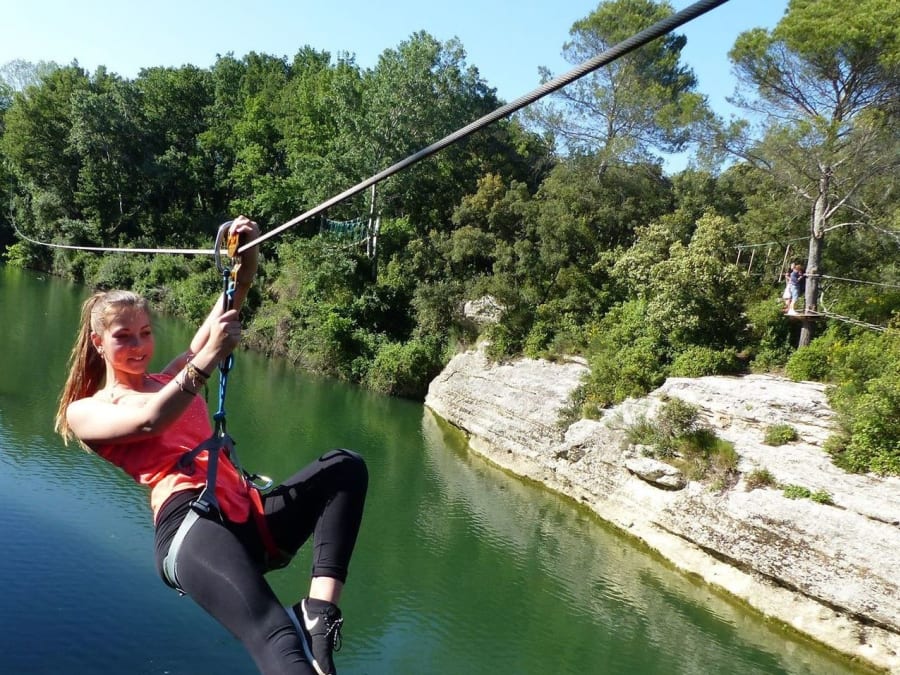 Parque de escalada de Sommières (30)