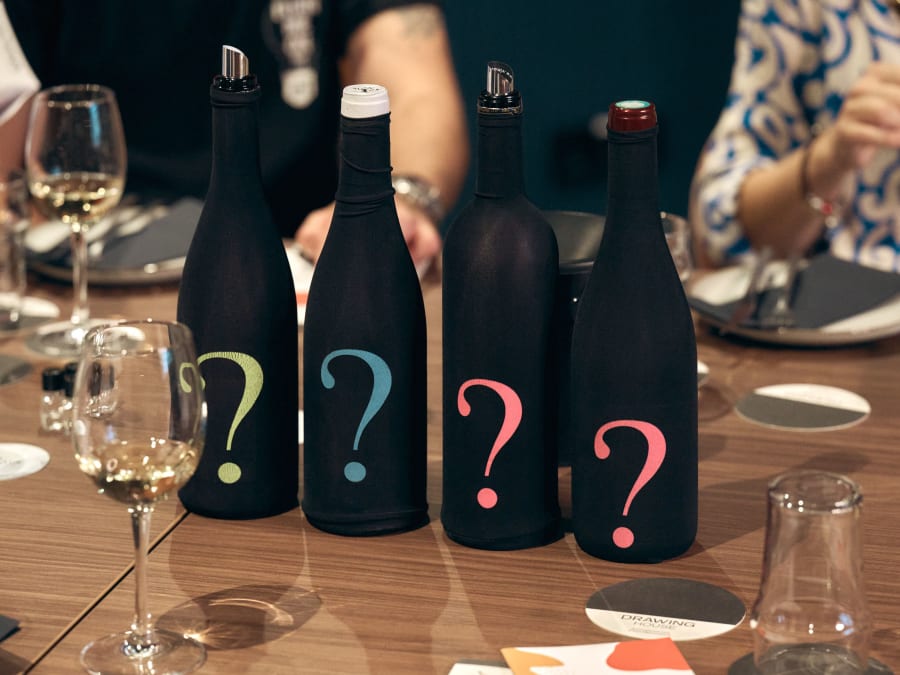 Team Building dégustation de 5 vins (avec ou sans alcool)