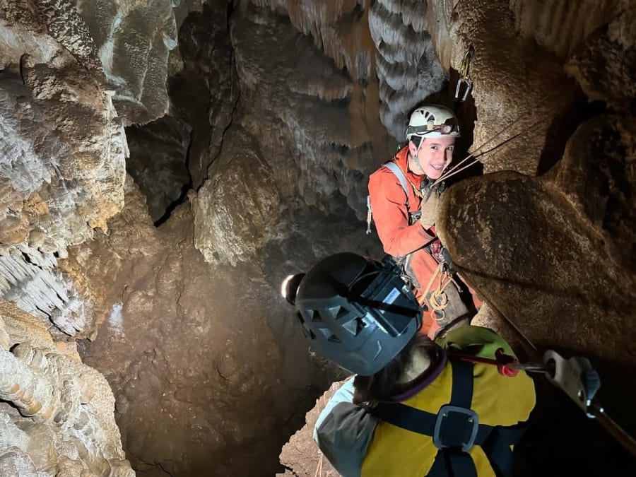 Vía ferrata del Thaurac y salto pendular en la Cueva de las Demoiselles (34)