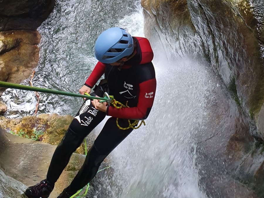 Barranquismo en el Canyon des Rots de Balme (73)