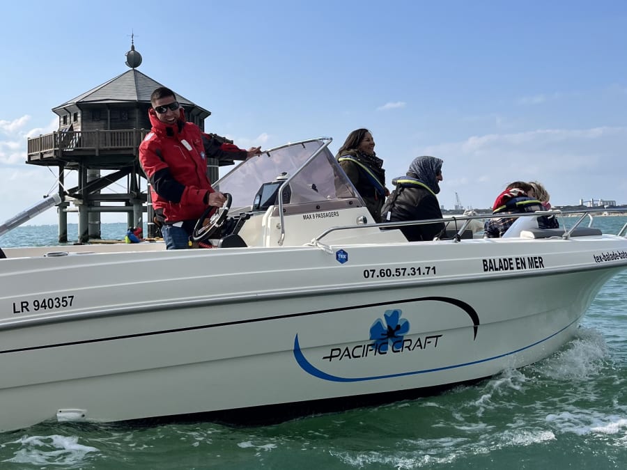 Balade en bateau au Fort Boyard à Châtelaillon-Plage (17)