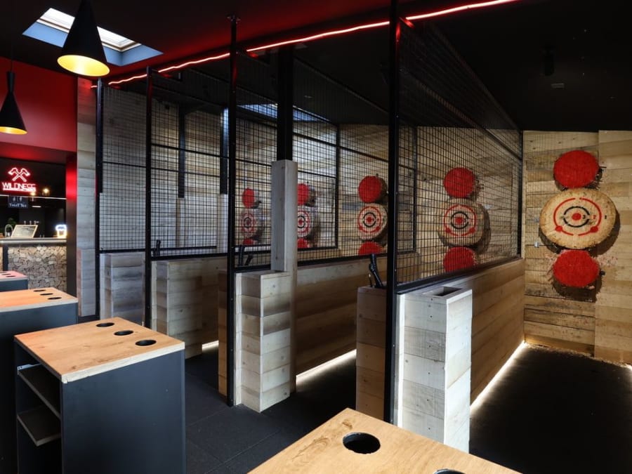 Lancer de haches à Paris 13ème