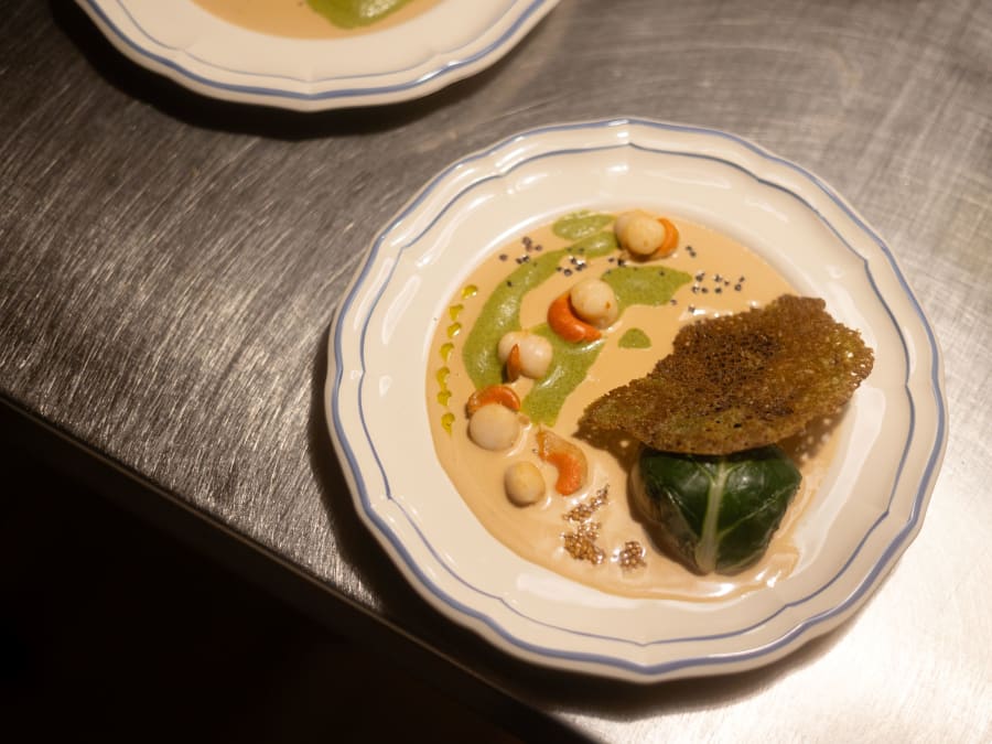 Main course & dessert" cooking workshop in Lyon 1st district