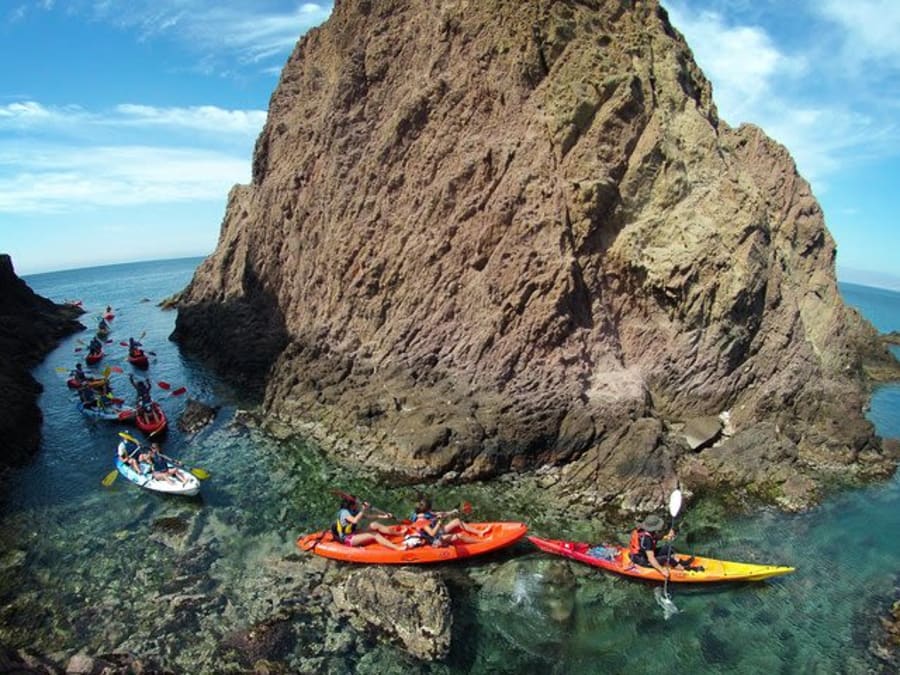 Kayaking and Snorkeling Tour in the Cabo de Gata Natural Park