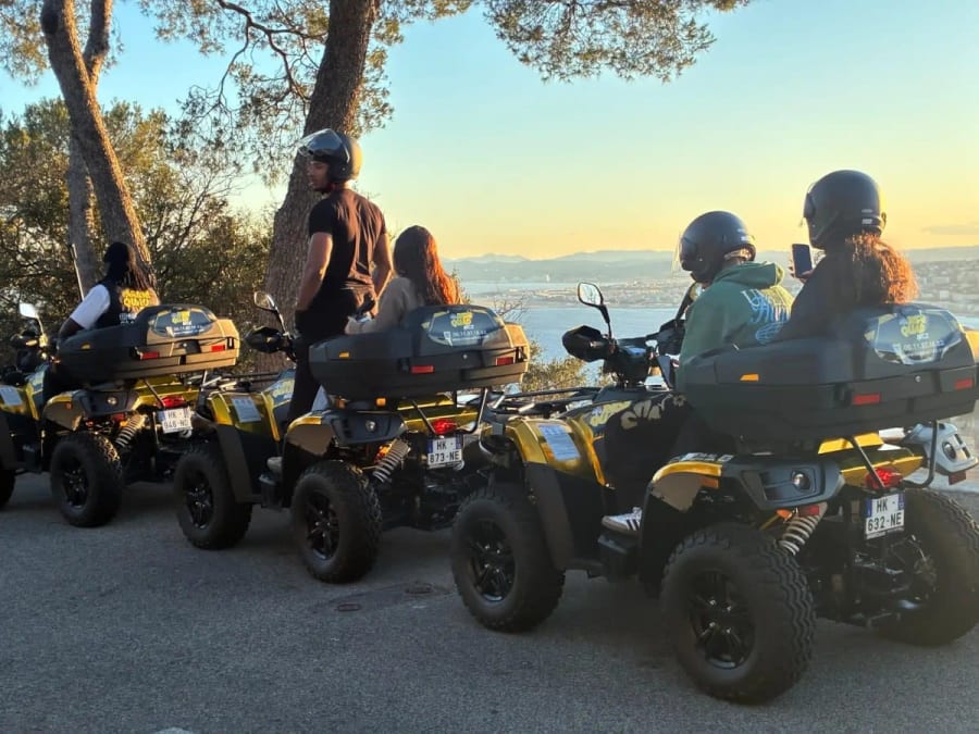 Balade en Quad électrique à Nice (06)