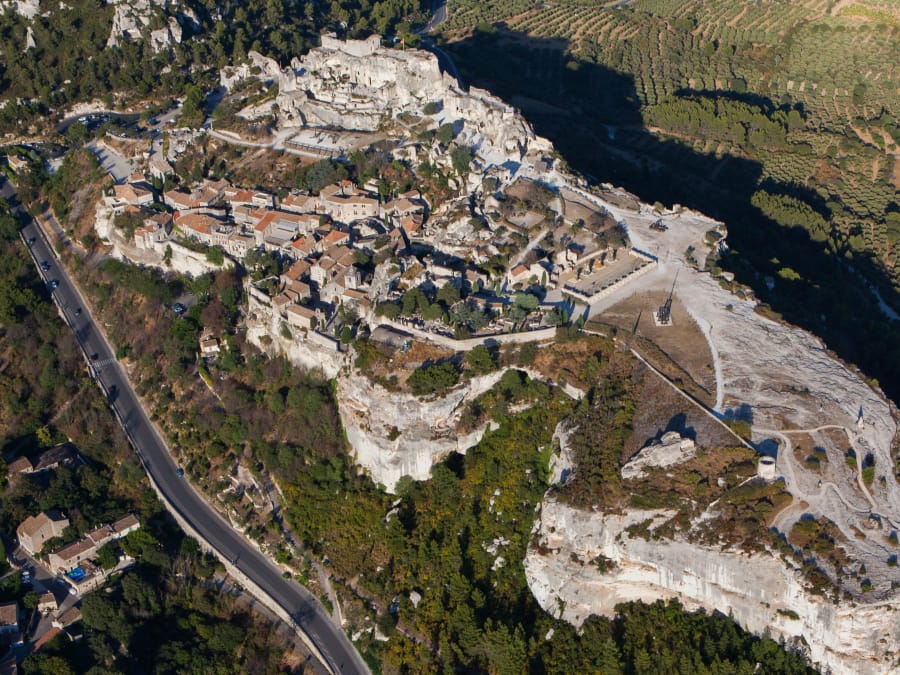 First flight in a microlight in Provence from Remoulins (30)
