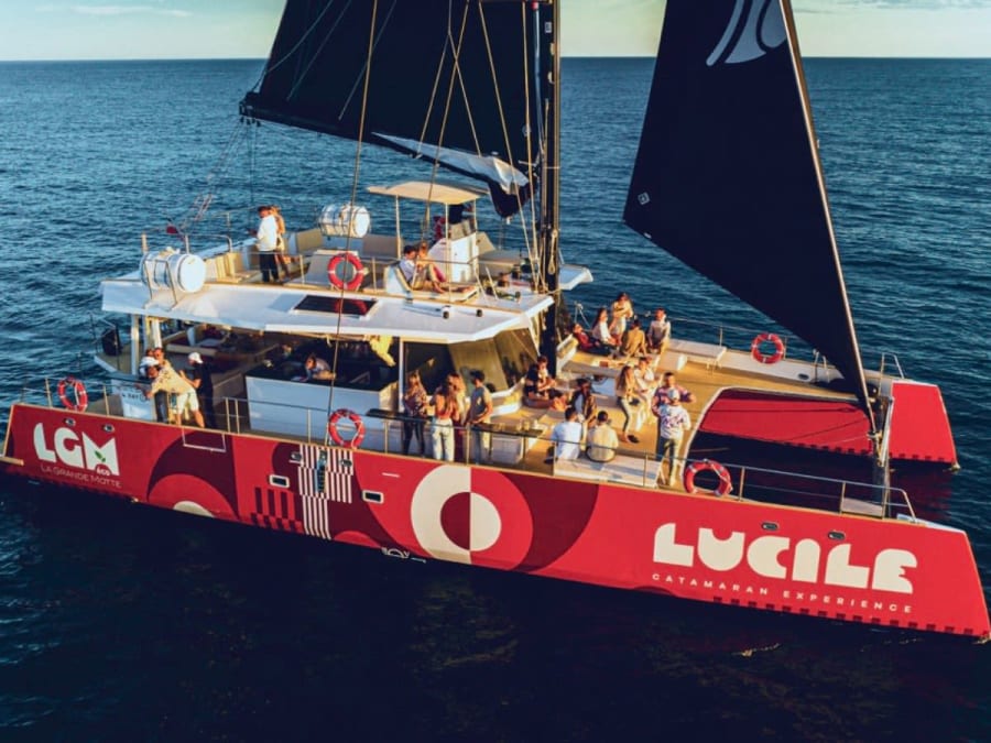 Zeilen met een catamaran in La Grande-Motte (34)