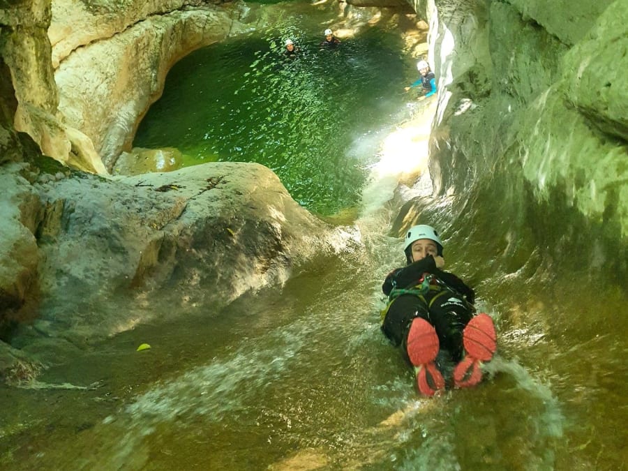 Team Building Canyoning dans le Vercors
