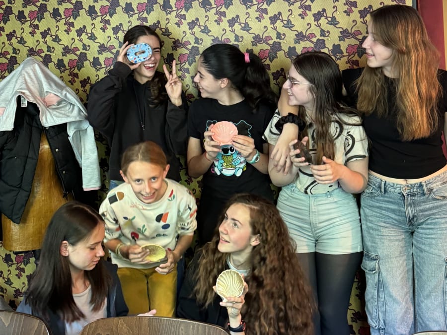 Anniversaire création d'un objet en Jesmonite 8-16 ans à Nantes