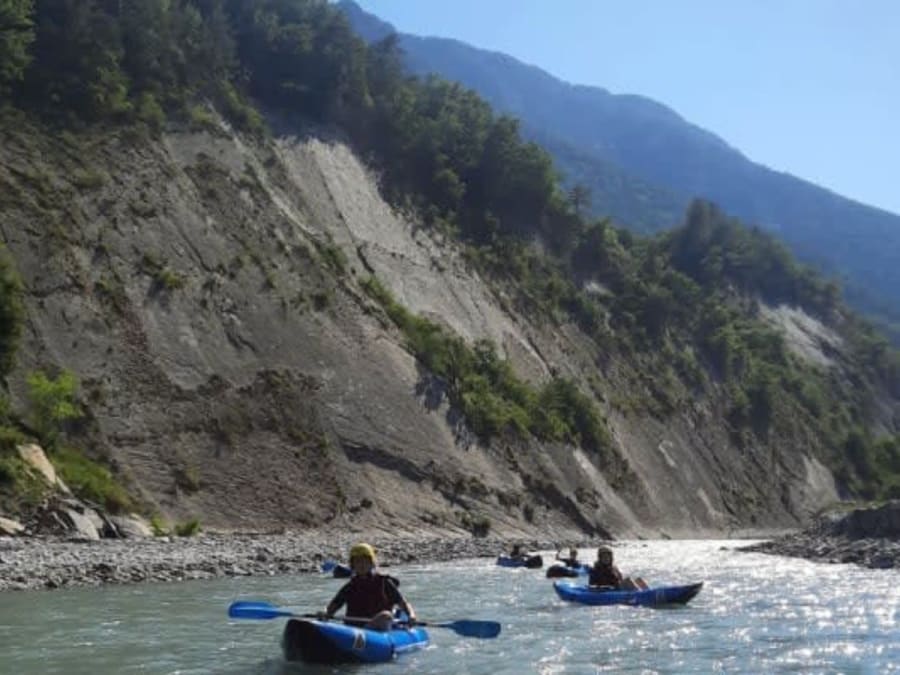 Canoagem, caiaque e rafting no vale do Var (06)
