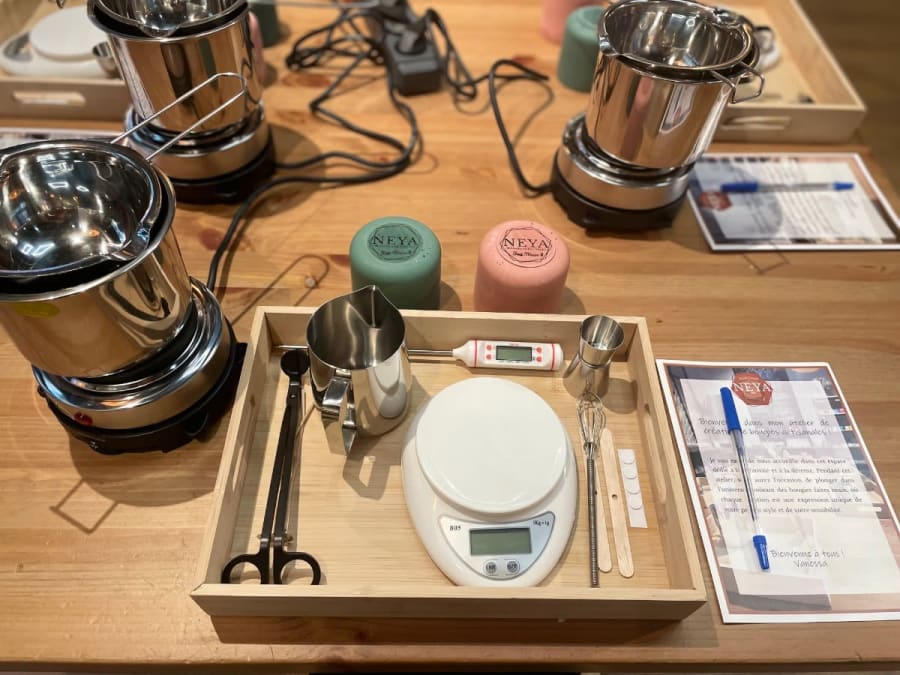Workshop: een Jesmonite-pot en een geurkaars maken in Bordeaux (33)