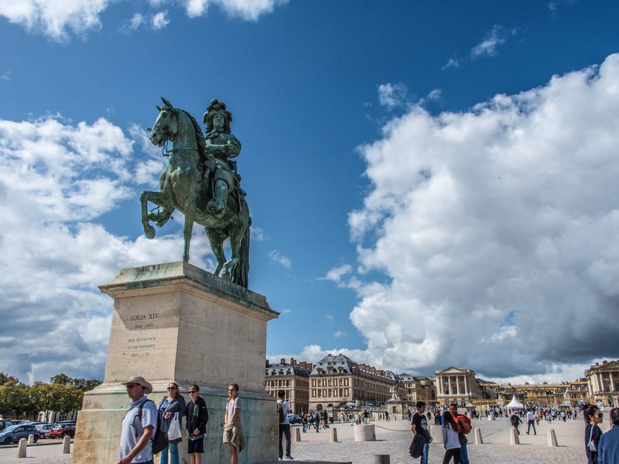 Rally urbano en el centro de Versalles