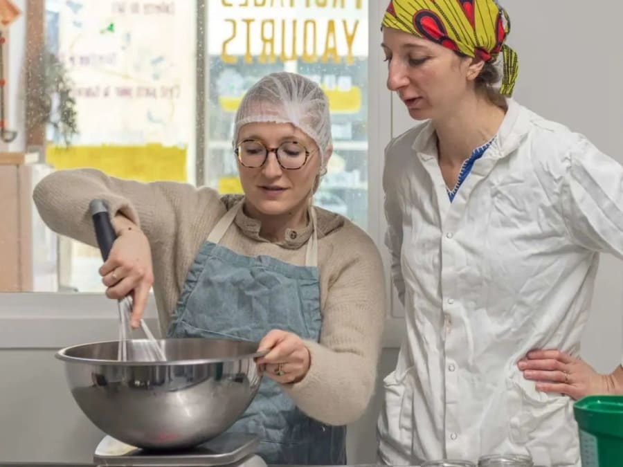 St Marcell'eaux cheese-making workshop in Bordeaux (33)