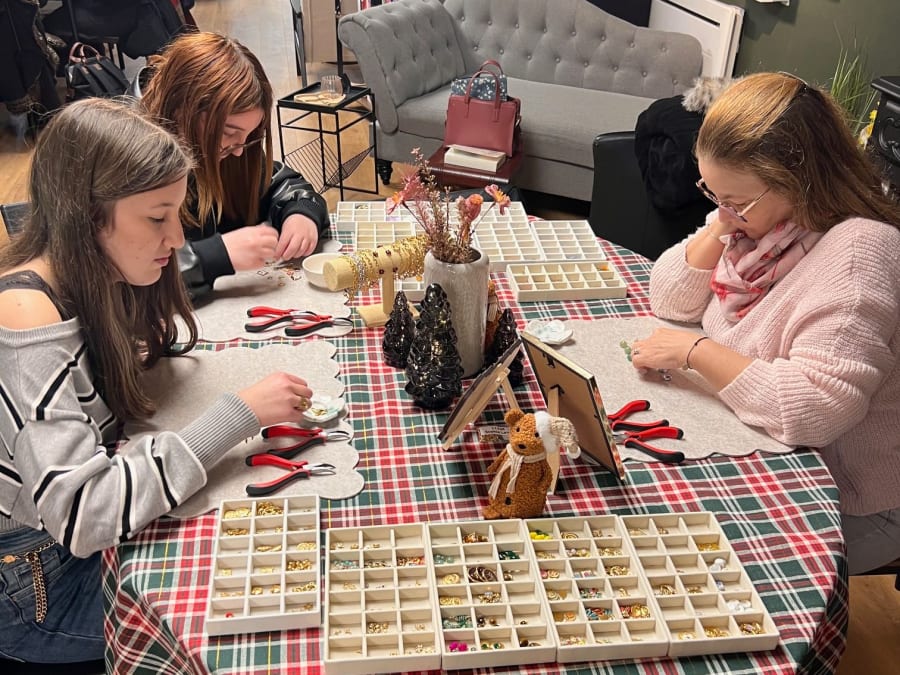 Atelier création d'un bracelet à Thionville (57)