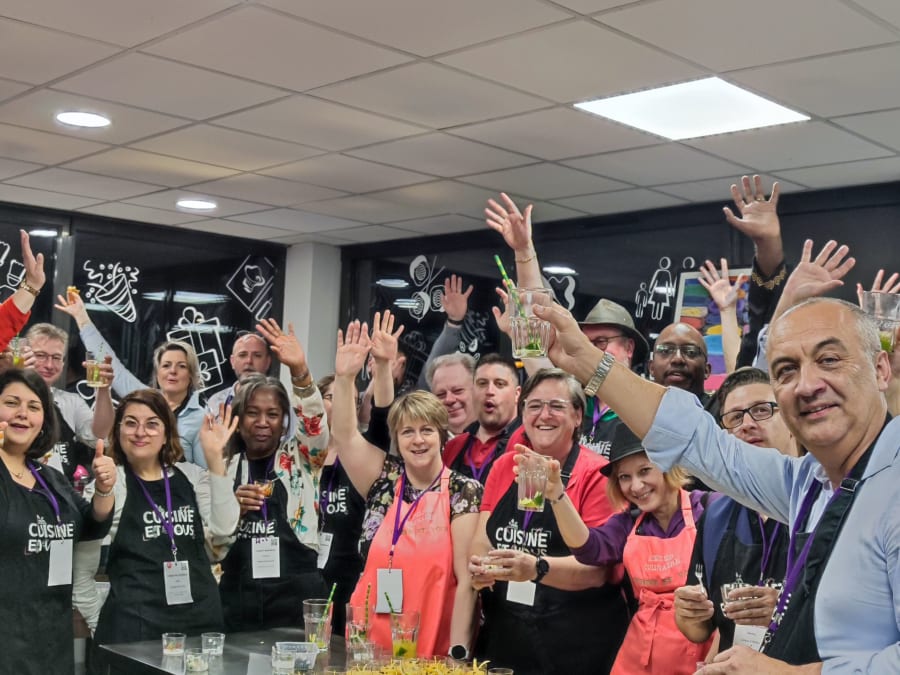 Team Building cuisine à Montévrain (77)