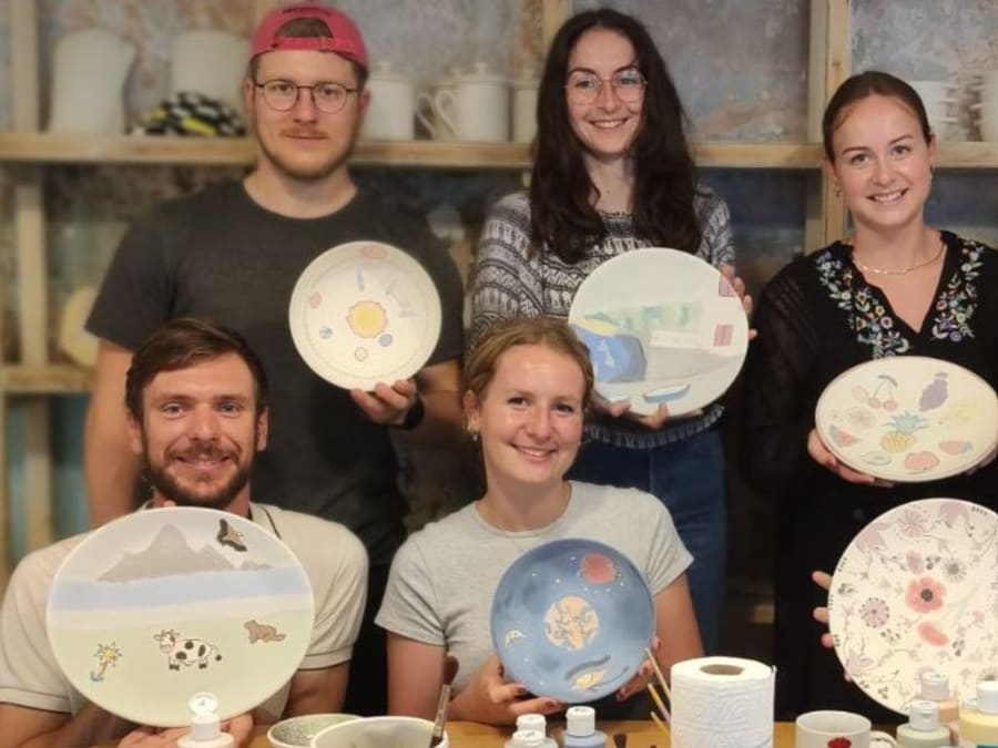 Team Building Peinture sur céramique à Marseille (13)