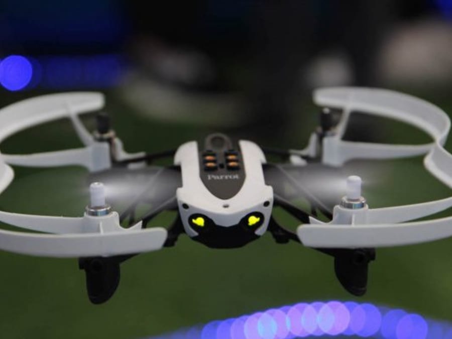 Animation Cage de drone