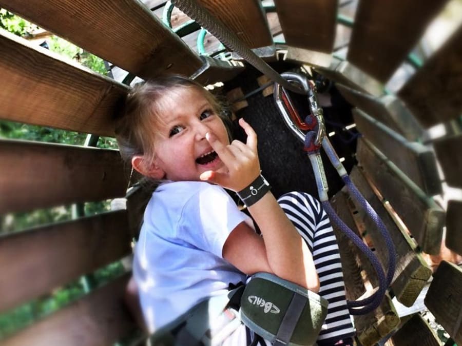 Anniversaire Accrobranche à Tournai (Belgique), proche de Lille