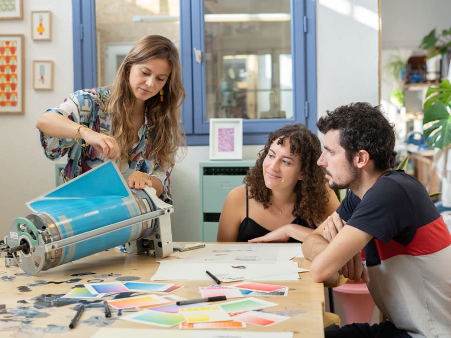 Introduction to risography workshop in Toulouse (31)