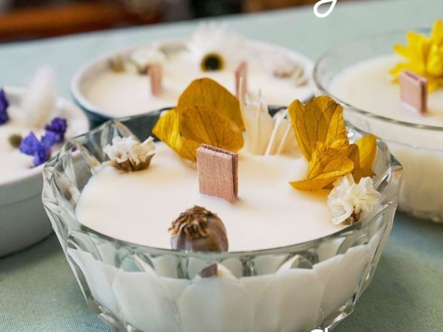 Taller de creación de velas de flores secas en Lille (59)