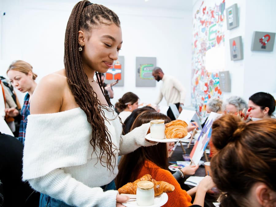 Brunch & Paint in Paris 10th arrondissement