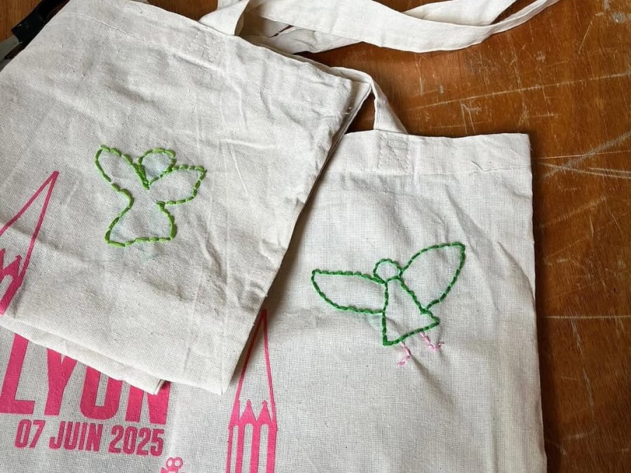 Team Building atelier broderie à Lyon 2ème