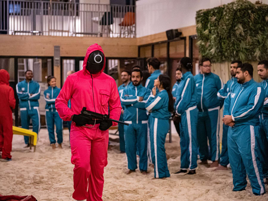 Team Building Squid Game à Montpellier (34)