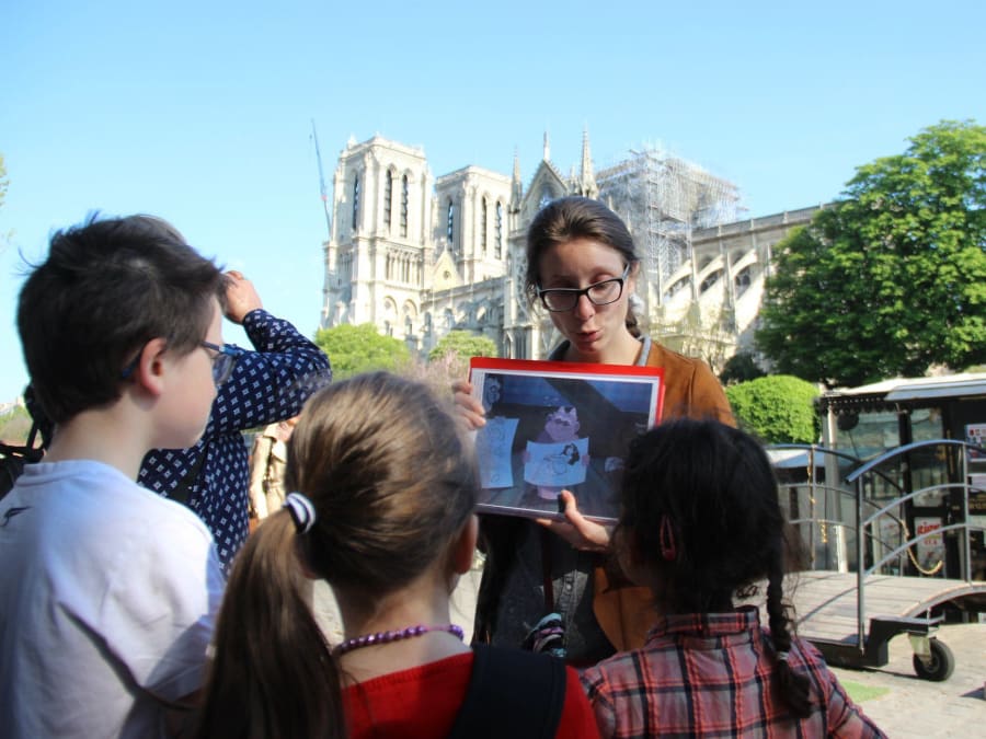 Anniversaire "Le Paris des Héros de Dessins Animés" 6-13 ans