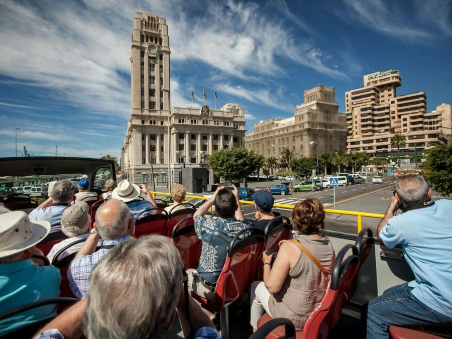 Santa Cruz de Tenerife: Hop-on Hop-off bus tour 24 or 48 hours