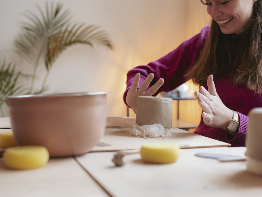 Taller de cerámica/alfarería de una taza de cerámica en Lille (5