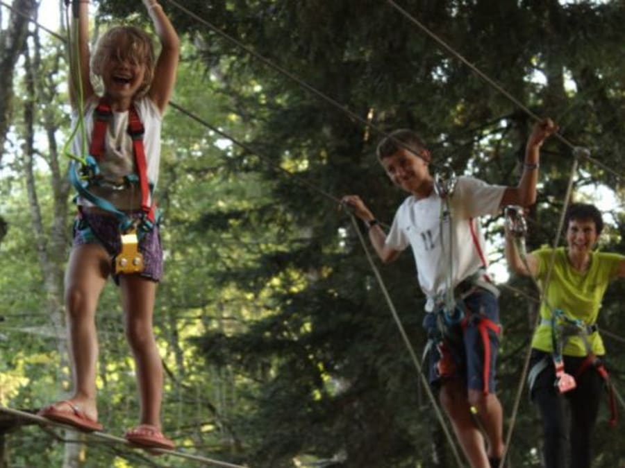 Parcours accrobranche sensation à Mazamet (81)