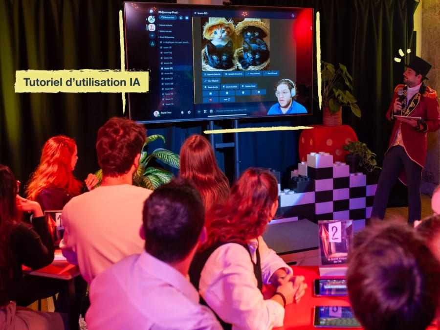 Team Building découverte de l'IA à Paris 11ème