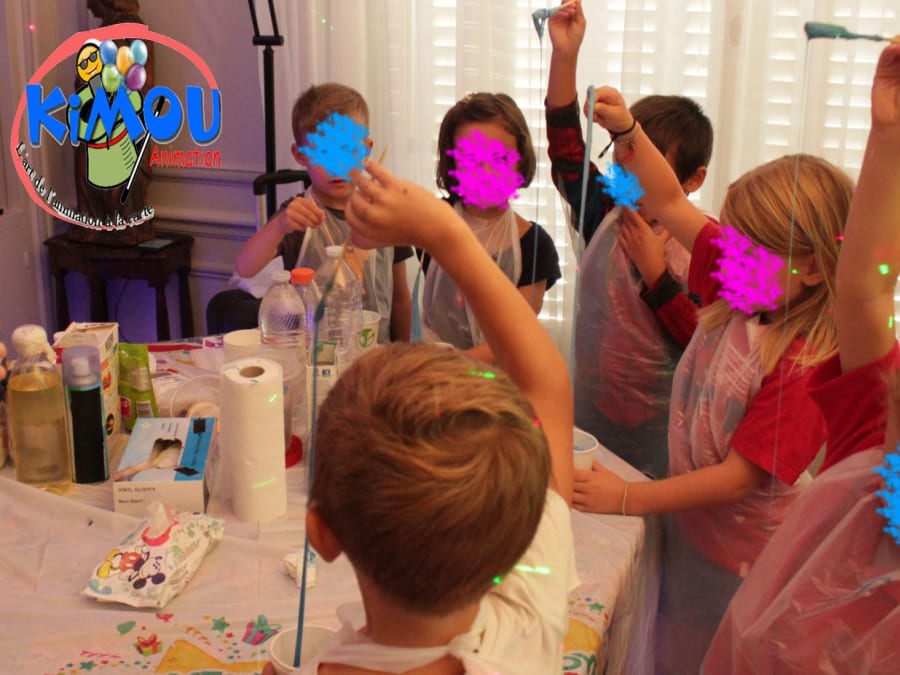 Anniversaire Expériences Scientifiques à domicile (IDF)