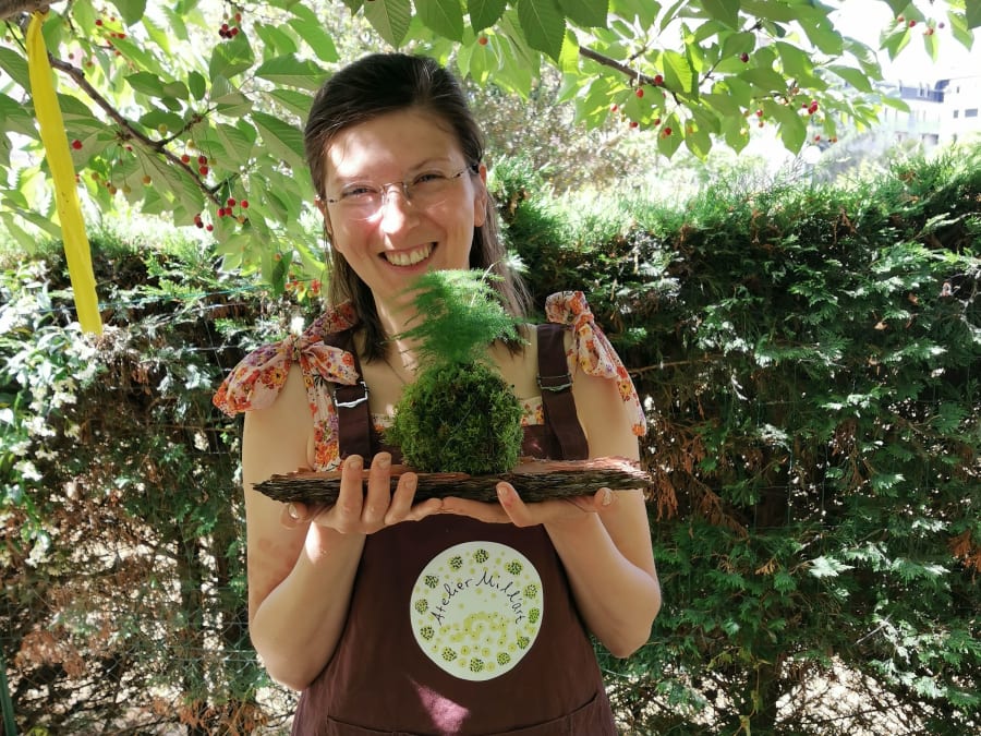 Atelier kokedama à Toulouse (31)