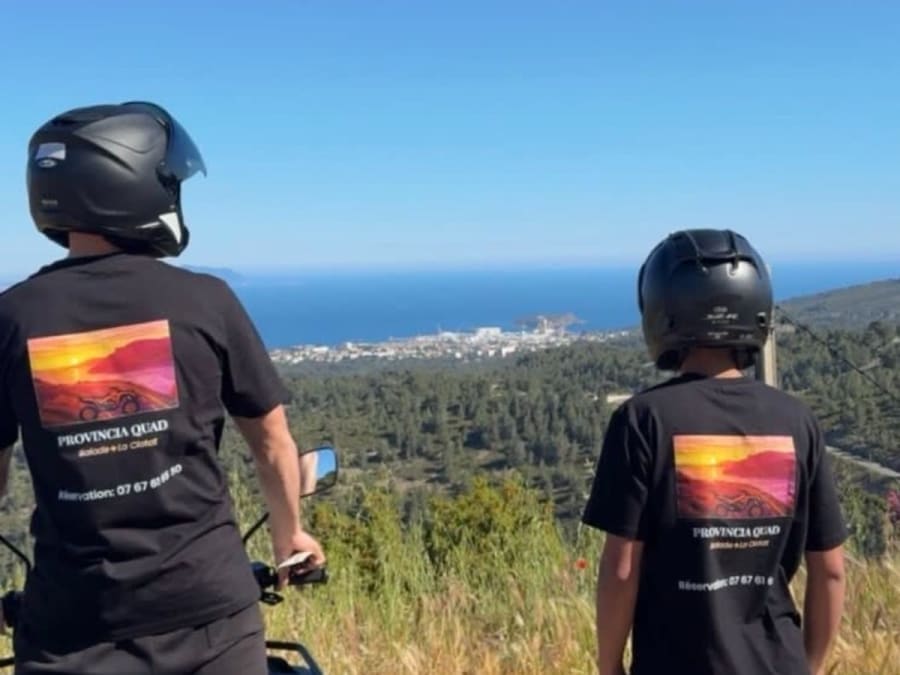 Geführte Quad-Tour in La Ciotat