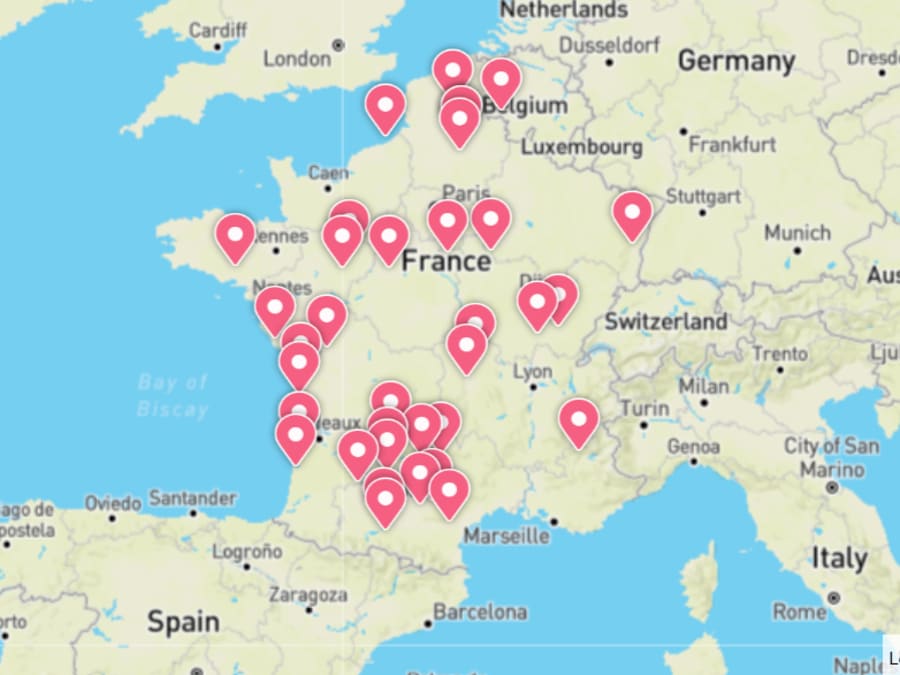 Pass Saut en parachute | 36 spots en France