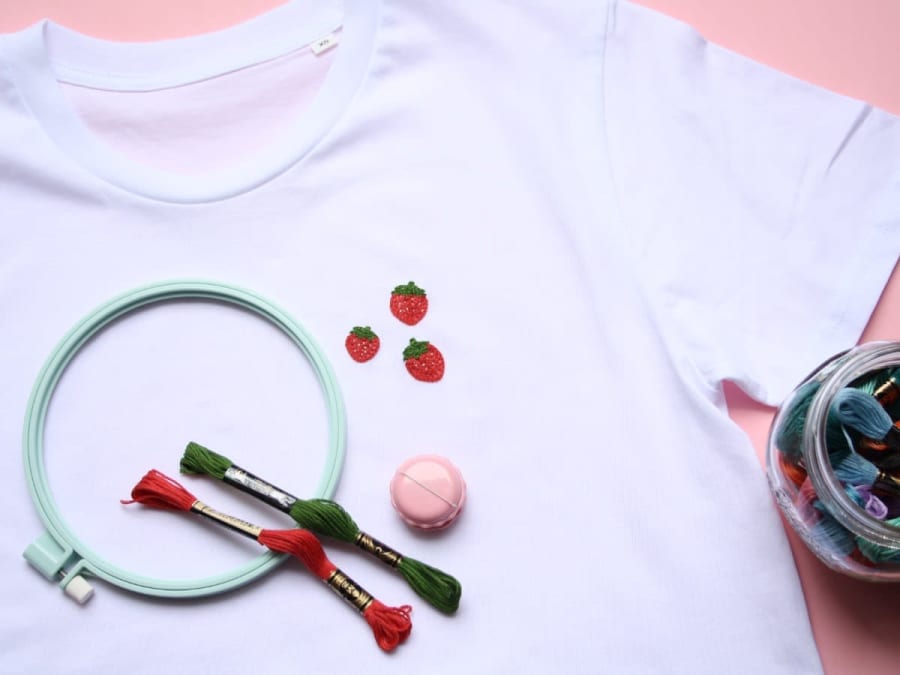 Stick-Workshop auf T-Shirts im 11. Arrondissement von Paris