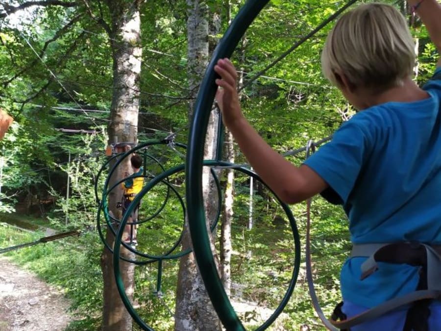 Parcours accrobranche à Villard-de-Lans (38)