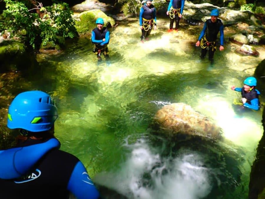 Canyoning au canyon du Furon Intégral à Sassenage (38)