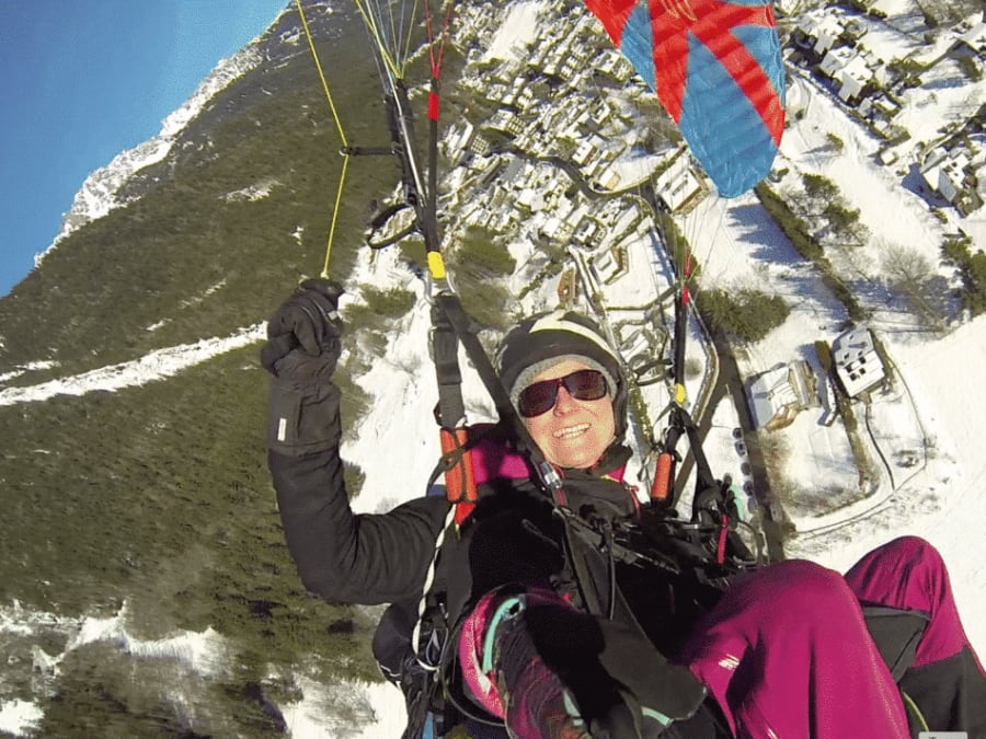 Vol Freestyle En Parapente À Chamonix (74)