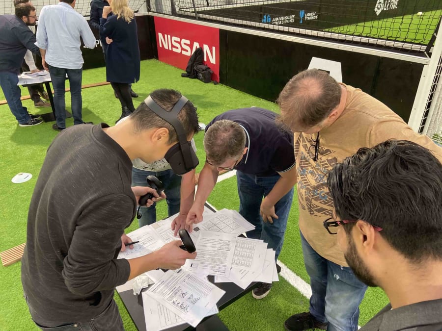 Animation réalité virtuelle (VR) 