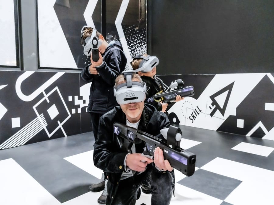 Réalité virtuelle en arène à EVA Béziers (34)