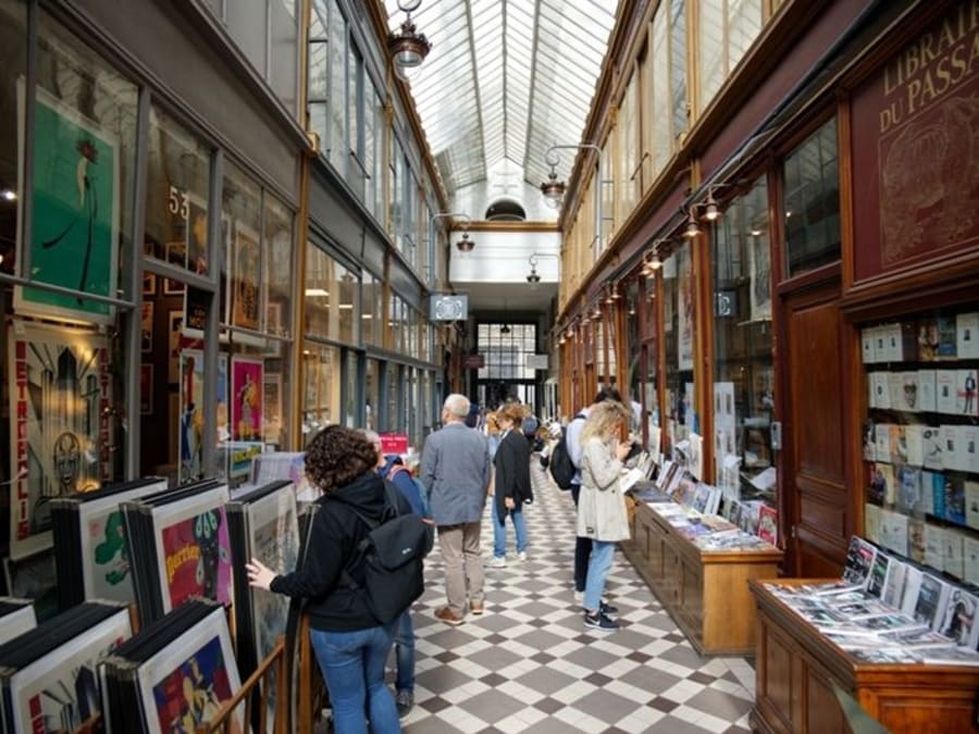 Visita y espectáculo: La trama de los Passages Couverts (75)