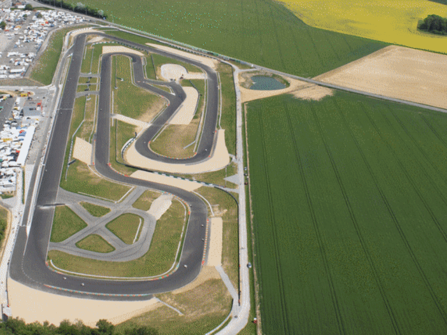 Lamborghini Gallardo LP560 driving experience, Circuit de Mettet