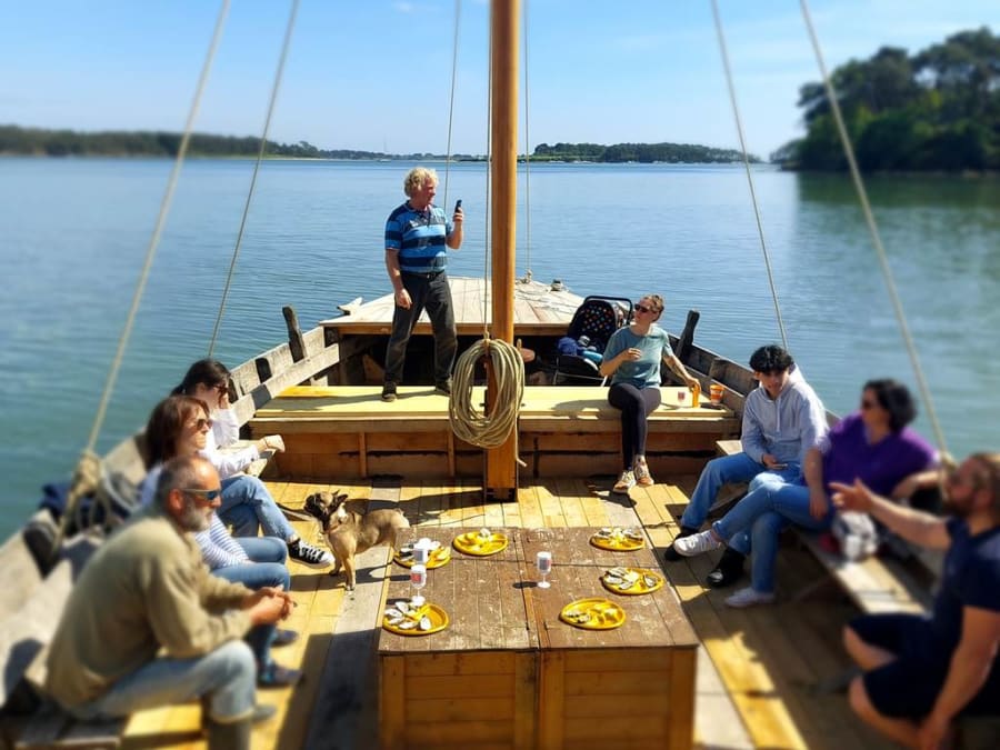 Balade sur la Ster Avel à Baden (56)