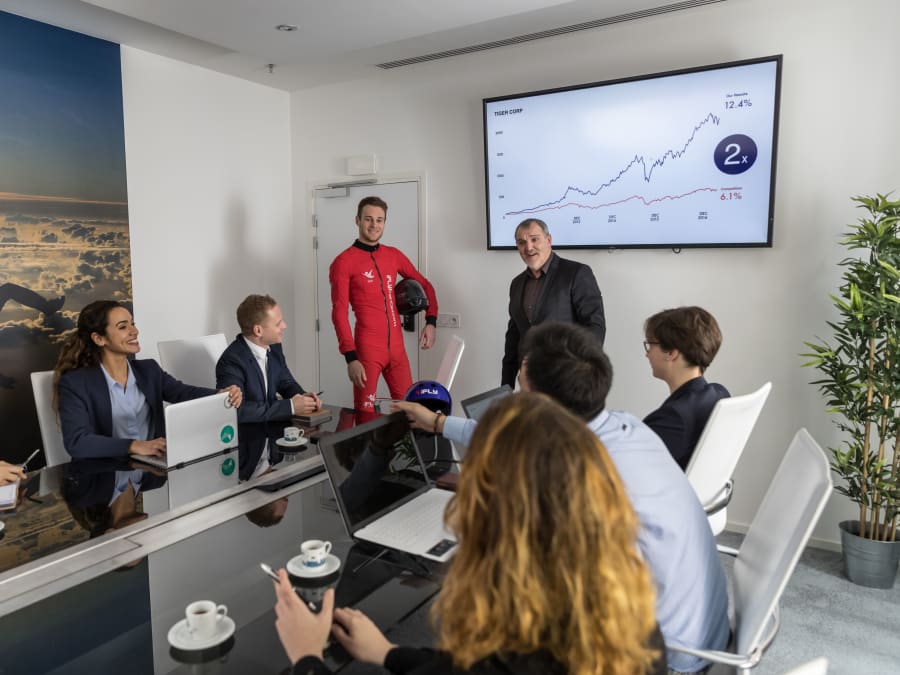 Team building chute libre indoor à Paris 19ème